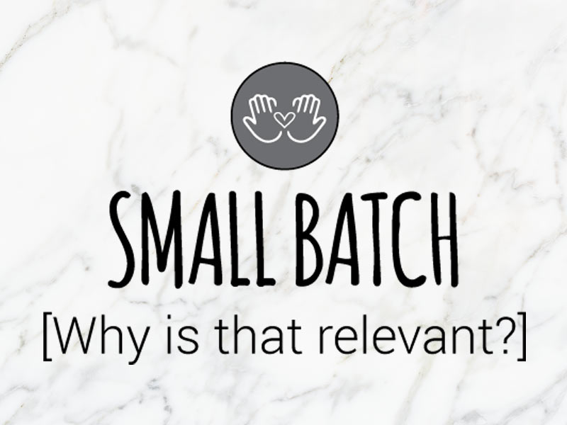 Small batch: why is that relevant graphic